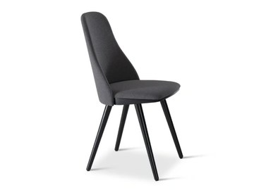 ANYA 595 - Upholstered fabric chair by Origins 1971 - view 2